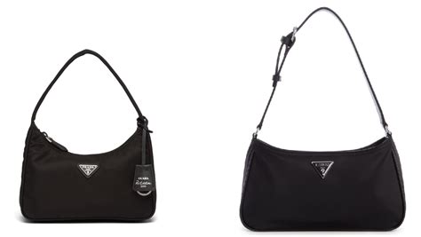 guess bag that looks like prada|does guess copy Prada.